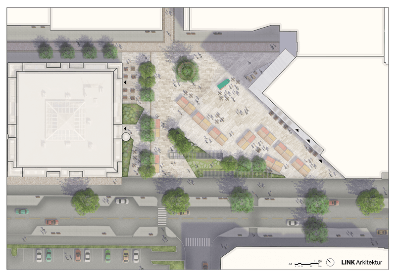 Melhus: Tiltaksplanen for Markedsplassen er godkjent – dette mangler før torget kan bygges