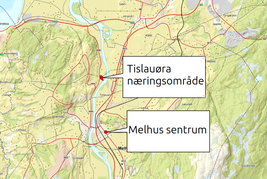 Melhus: Hva er Tislauøra næringsområde – plassering, eierskap og veien videre