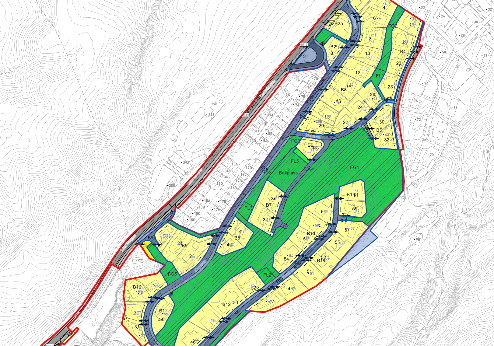 Hesttrøa-saken: Kommunen sier VA-ansvaret er privatrettslig – velforeningen ber om tydelig avklaring og busskur i Løvsetvegen