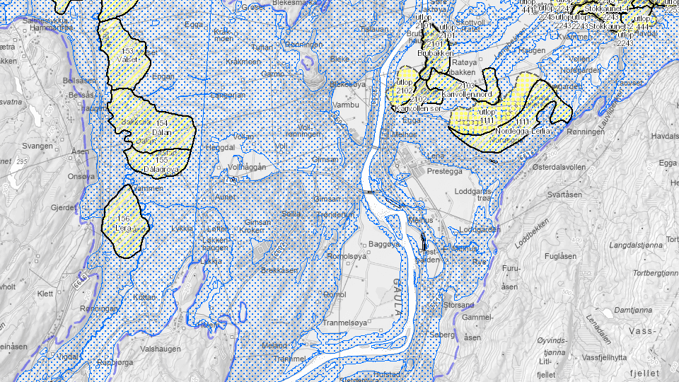 Melhus får brev fra NVE: Vil oppdatere kart for kvikkleireskred – ber kommunen svare innen 6. mars