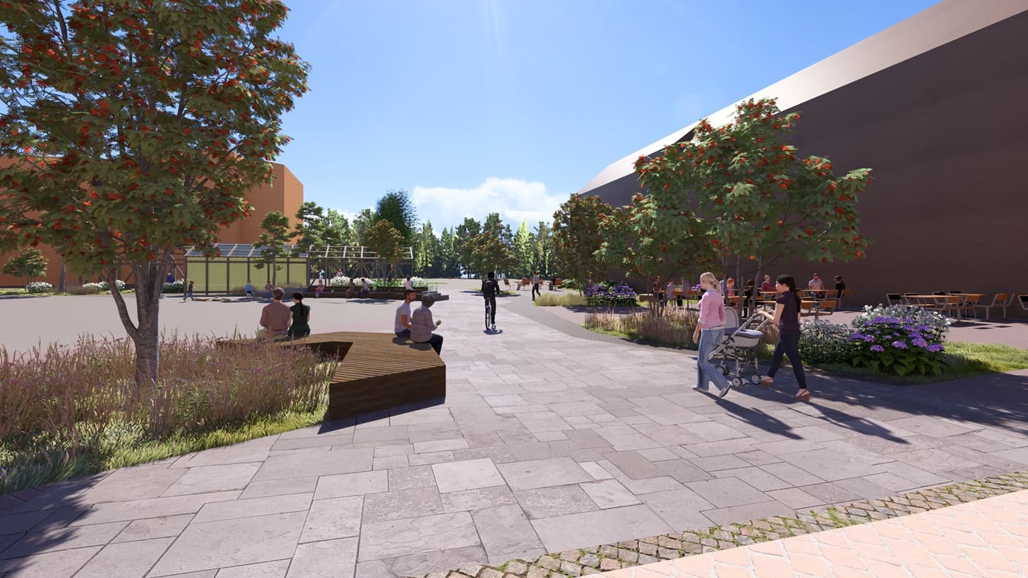 Byggestart for nytt torg i Melhus sentrum: – Ferdig til oktober