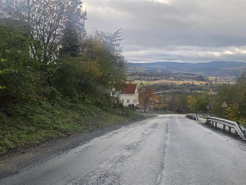 Melhus: Løvsetvegen asfalteres nattestid 26.–30. oktober